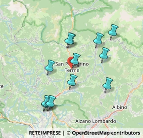 Mappa Via Monte Zucco, 24016 San Pellegrino Terme BG, Italia (7.29462)