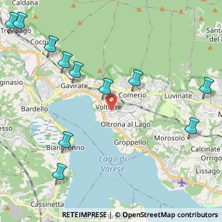 Mappa Via Verdi, 21026 Gavirate VA, Italia (2.84727)
