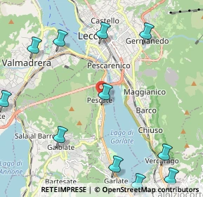 Mappa 23855 Pescate LC, Italia (2.85182)