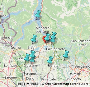 Mappa Strada dei Campacci, 23862 Civate LC, Italia (10.99364)