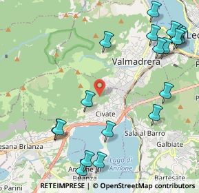 Mappa Strada dei Campacci, 23862 Civate LC, Italia (2.782)