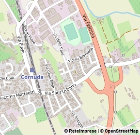 Mappa Vicolo Brentella, 31041 Cornuda TV, Italia (0.18077)