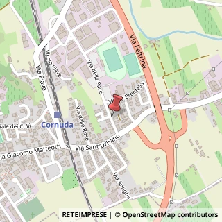 Mappa Via della Pace, 52, 31041 Cornuda, Treviso (Veneto)