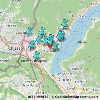 Mappa Via Polano, 22100 Como CO, Italia (1.05667)