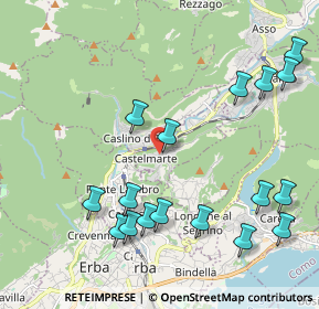 Mappa Via Trieste, 22030 Castelmarte CO, Italia (2.4)