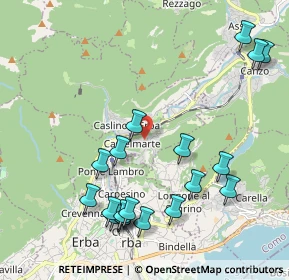 Mappa Via Trieste, 22030 Castelmarte CO, Italia (2.34895)