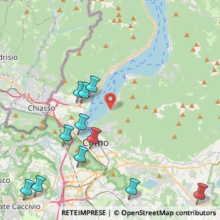 Mappa Frazione Sopravilla Capovico, 22020 Blevio CO, Italia (5.35)