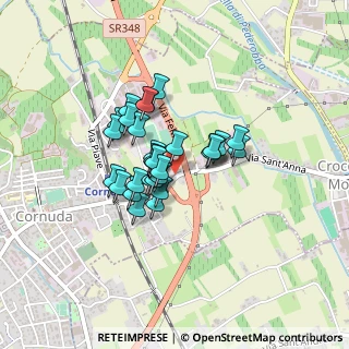 Mappa Via S. Urbano, 31041 Cornuda TV, Italia (0.28733)