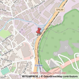 Mappa Via Como, 84, 23868 Civate, Lecco (Lombardia)