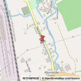 Mappa Via Carnia, 31, 33052 Cervignano del Friuli, Udine (Friuli-Venezia Giulia)