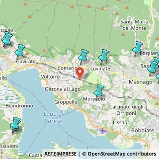 Mappa Via Molina, 21020 Barasso VA, Italia (3.42308)
