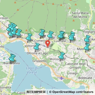 Mappa Via Molina, 21020 Barasso VA, Italia (2.4275)
