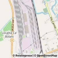 Map Cervignano del Friuli