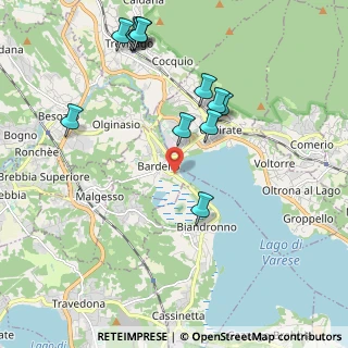 Mappa SP 18, 21020 Bardello VA, Italia (2.22083)