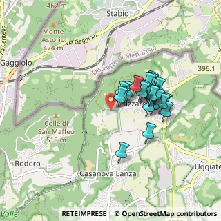 Mappa Via Santa Margherita, 22020 Bizzarone CO, Italia (0.67917)