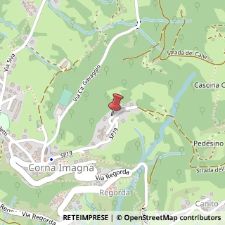 Mappa Via Corna, 32, 24030 Corna Imagna, Bergamo (Lombardia)