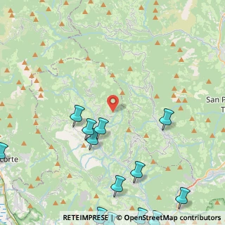 Mappa Via Corna, 24030 Corna Imagna BG, Italia (7.4155)