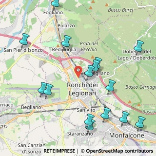 Mappa Via Redipuglia, 34077 Ronchi dei Legionari GO, Italia (2.51733)