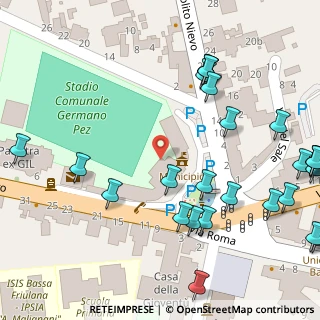 Mappa Piazza del Municipio, 33058 San Giorgio di Nogaro UD, Italia (0.09286)