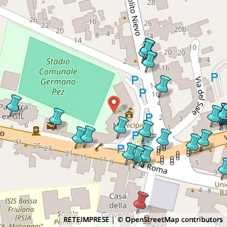 Mappa Piazza del Municipio, 33058 San Giorgio di Nogaro UD, Italia (0.09)