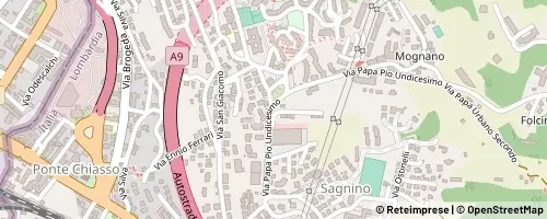 Mappa Como