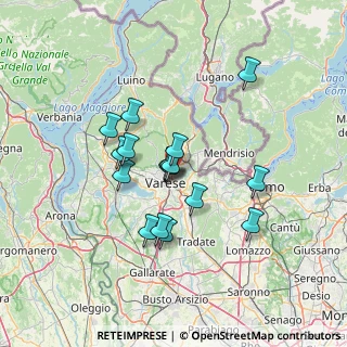 Mappa Via Presolana, 21100 Varese VA, Italia (10.78353)