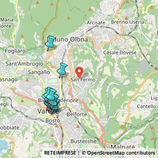 Mappa Via Presolana, 21100 Varese VA, Italia (2.21929)