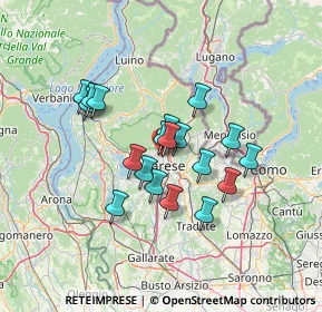 Mappa Viale Giambattista Aguggiari, 21100 Varese VA, Italia (10.61526)
