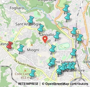 Mappa Viale Giambattista Aguggiari, 21100 Varese VA, Italia (1.248)
