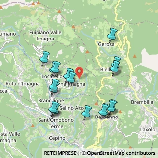 Mappa RHM2+4J, 24030 Corna Imagna BG, Italia (1.931)