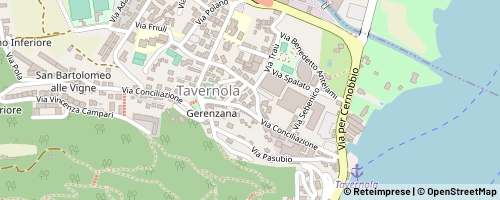 Mappa Como