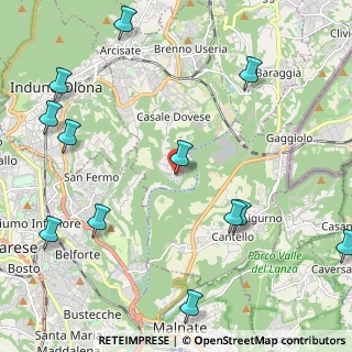 Mappa Via Martiri della Libertà, 21051 Arcisate VA, Italia (2.82667)