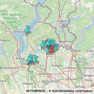Mappa Via Romans Sur Isere, 21100 Varese VA, Italia (8.95)
