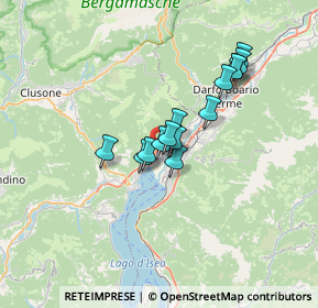 Mappa Via San Rocco, 24062 Costa Volpino BG, Italia (4.93714)