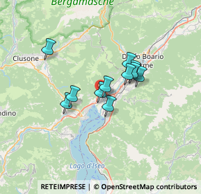 Mappa Via Giovanni XXIII, 24062 Costa Volpino BG, Italia (4.61636)