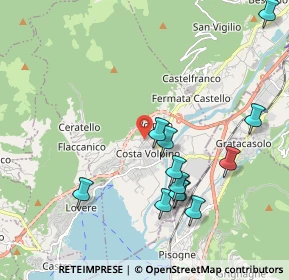 Mappa Via San Rocco, 24062 Costa Volpino BG, Italia (2.0925)