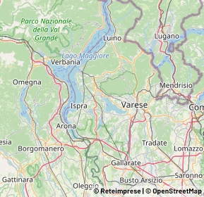 Mappa Via Giuseppe Mazzini, 21020 Bardello VA, Italia (20.019)