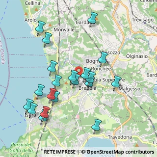 Mappa Via Mazzini, 21020 Brebbia VA, Italia (2.0545)