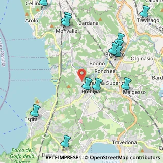 Mappa Via Mazzini, 21020 Brebbia VA, Italia (2.63154)