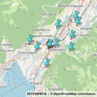 Mappa Via Alessandro Volta, 25050 Pian Camuno BS, Italia (1.60545)