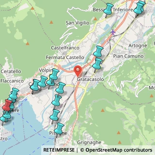 Mappa Via Alessandro Volta, 25050 Pian Camuno BS, Italia (3.1205)