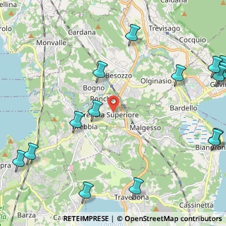 Mappa Via Roncaccio, 21020 Brebbia VA, Italia (3.21467)