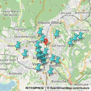 Mappa Malpensa Med Poliambulatorio, 21100 Varese VA, Italia (1.8375)