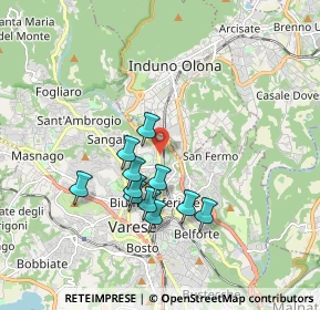 Mappa Malpensa Med Poliambulatorio, 21100 Varese VA, Italia (1.50455)