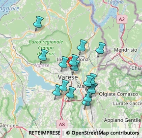 Mappa Malpensa Med Poliambulatorio, 21100 Varese VA, Italia (5.94133)