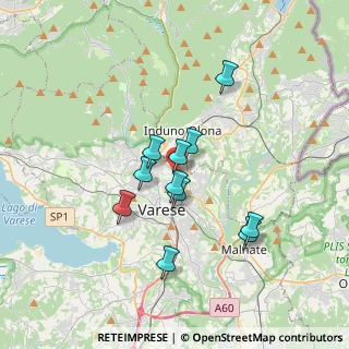 Mappa Malpensa Med Poliambulatorio, 21100 Varese VA, Italia (2.78727)