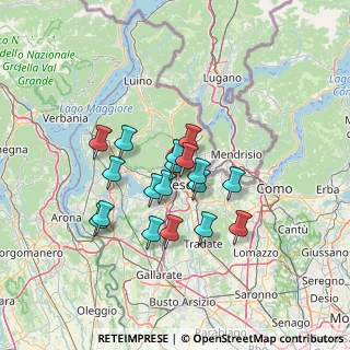 Mappa Malpensa Med Poliambulatorio, 21100 Varese VA, Italia (10.43)