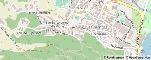 Mappa Como