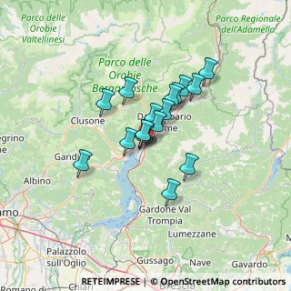 Mappa Via Nino Bixo, 25050 Pian Camuno BS, Italia (9.12882)
