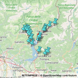 Mappa Via Nino Bixo, 25050 Pian Camuno BS, Italia (10.086)